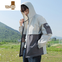 YANXU防晒衣服男士夏季冰丝钓鱼户外旅行宽松连帽外套超薄款透气皮肤衣