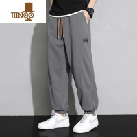 YANXU休闲卫裤男士夏季款束脚男款2023新款夏天青少年裤子男