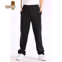 YANXU运动裤男宽松直筒夏季薄款休闲裤大码男装卫裤男士秋天拉链长裤子