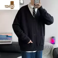 YANXU开衫毛衣男士潮流韩版帅气针织衫外套百搭学生宽松休闲线衣