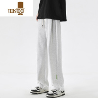 YANXU裤子男士夏季日系百搭宽松运动痞帅潮流潮牌抽绳束脚卫裤休闲长裤