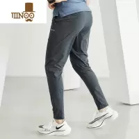 YANXU夏季新品运动健身长裤修身弹力跑步锦纶速干小脚裤薄 款