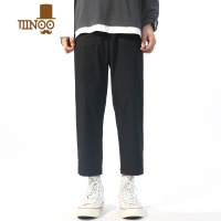 YANXU冰爽叠冰纤 2023裤子男夏季薄款宽松直筒运动速干工装休闲裤男潮