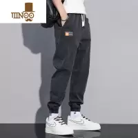 YANXU男人干活穿的裤子耐磨耐脏牛仔裤无磁无铁上班工作服大码宽松束脚