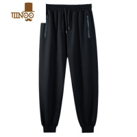YANXU夏季薄款大码休闲运动裤男士肥佬宽松卫裤胖子男装潮加肥加大裤子