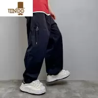 YANXUPGUP夏季薄款日系复古vibe痞帅街头宽松男直筒工装休闲裤子潮