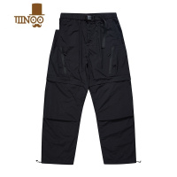 YANXU新款潮牌机能风高街可拆卸两穿工装分体裤美式宽松直筒休闲裤