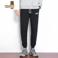 YANXUNB运动裤男夏季宽松束脚长裤休闲针织跑步篮球款小脚卫裤