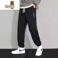 YANXU裤子男款夏季新款潮牌宽松束脚卫裤男士薄款痞帅运动男裤休闲长裤