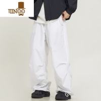 YANXU美式vibe复古工装裤男夏季薄款ins宽松直筒阔腿裤显瘦束脚休闲裤