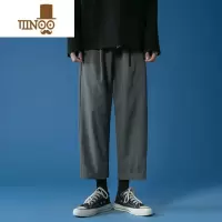 YANXU86FANG DEPT.秋季多色日系潮流阔腿裤男直筒宽松休闲裤子潮