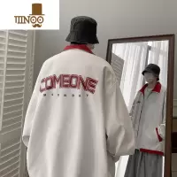 YANXU美式hiphop两面穿外套男生新款夹克小众痞帅感秋装潮牌