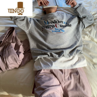 YANXUR1DGE美式复古2023新款字母印花圆领卫衣男套头休闲百搭