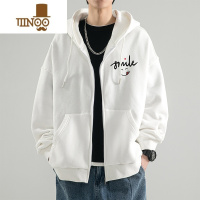 YANXU港风连帽宽松百搭开衫卫衣男女潮牌ins休闲情侣款长袖外套