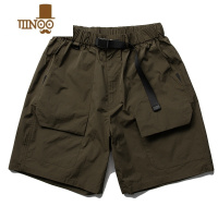 YANXU日系潮牌工装短裤男夏季薄款宽松百搭透气休闲裤跑步运动五分裤潮