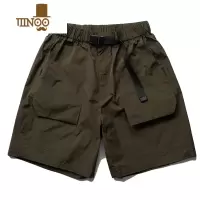 YANXU日系潮牌工装短裤男夏季薄款宽松百搭透气休闲裤跑步运动五分裤潮