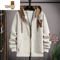 YANXU青少年卫衣外套男孩初中学生高中生开衫外套大童秋装运动服