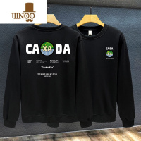 YANXU卫衣男2023年新款潮牌字母印花简约百搭宽松潮流圆领上衣