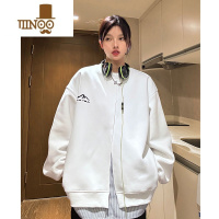 YANXU假开衫卫衣男秋季新款美式复古潮牌休闲痞帅百搭宽松学生外套