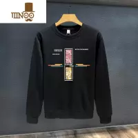 YANXU潮牌设计感卫衣男2023新款个性印花ins潮流宽松百搭上衣
