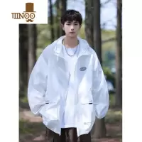 YANXU防晒衣男款2023新款夏季薄款港风外套青少年初中生高中生防晒服