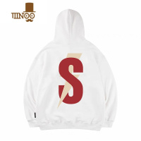 YANXUSTA闪电S卫衣男士美式连帽潮流宽松休闲运动外套