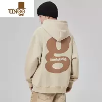 YANXU款国潮卫衣男士青少年ins美式外套休闲潮牌衣服连帽衫