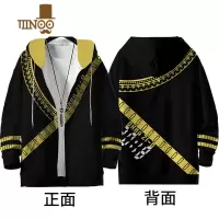 YANXU假面DECADE帝骑拉链卫衣build动漫外套ZIO时王男生外套连帽