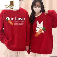YANXUdisoo情侣装春卫衣2023新款潮牌衣服法式特别的网红外套薄