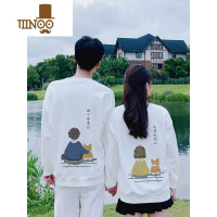 YANXU不一样的情侣装卫衣款2023新款潮牌秋季感小众超火外套装