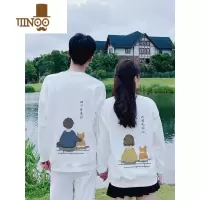 YANXU不一样的情侣装卫衣款2023新款潮牌秋季感小众超火外套装