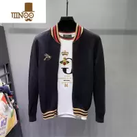 YANXU针织开衫外套男感毛衣韩版潮流痞帅男装衣服外穿夹克衫