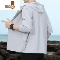 YANXU2023夏季薄款冰丝凉感透气夹克新款潮流防晒速干外套时尚简约男装