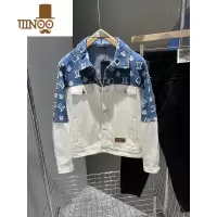 YANXU牛仔工装长袖衬衫外套男士休闲衬衣潮牌青少年宽松春夹克2316