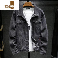 YANXU2023款工装牛仔外套男韩版潮流宽松百搭夹克潮牌日系复古褂子