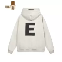YANXU11E“E”美式复古男女背后印花字母logo连帽卫衣外套帽衫