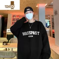 YANXU毛衣外套男新款美式高街潮牌痞帅青少年宽松休闲套头针织衫