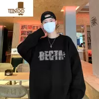 YANXU毛衣男士日系复古慵懒风感加厚针织衫款潮牌宽松套头衣服