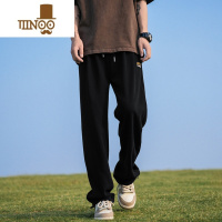 YANXU@ 日系垂感休闲裤男秋季潮牌卫裤高街宽松直筒运动长裤