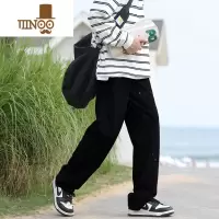 YANXU@ 美式高街直筒休闲裤子男秋季日系潮牌男生工装长裤