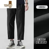 YANXUWOODSOON九分裤男潮流休闲工装长裤宽松百搭夏季裤子男生