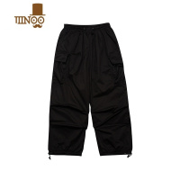 YANXU美式高街设计感工装裤男女国潮嘻哈裤子情侣宽松抽绳休闲裤长裤潮