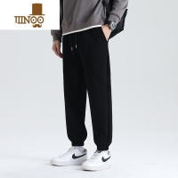 YANXU美式工装裤子男士秋季2023新款宽松束脚卫裤男款韩版潮流休闲长裤