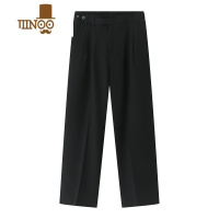 YANXUONELYC1韩版宽松休闲西裤男春季直筒垂感潮流长裤简约百搭裤子