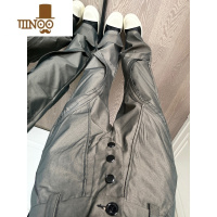 YANXU9002up美式高街解构设计感休闲裤潮牌男直筒宽松垂坠感高个子裤子