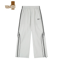 YANXUGTGA美式复古运动裤潮牌夏季侧边条纹设计感男女休闲长裤