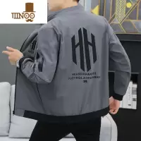 YANXU2023新款春季外套男潮流帅气时尚休闲夹克上衣立领棒球服拉链