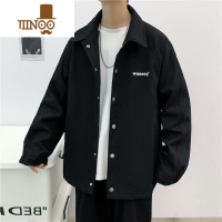 YANXU美式工装外套男潮流潮牌款宽松学生机能痞帅ins百搭港风夹克