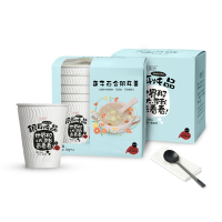 珍美妍冻干莲子百合银耳羹60秒速泡即食胶质浓稠便携装20g*10杯