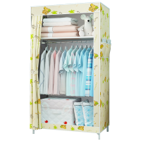 单人简易衣柜学生宿舍现代简约组装布衣橱塑料租房经济型收纳柜